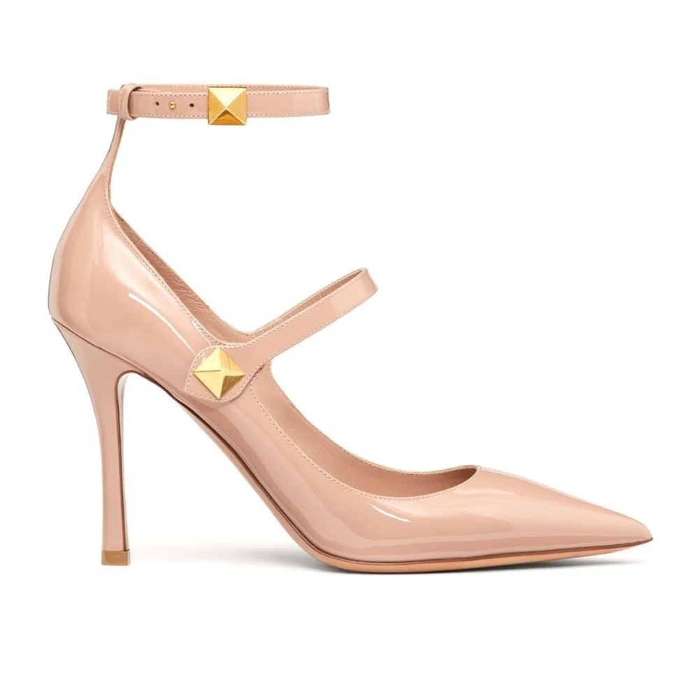 Valentino Garavani Tiptoe Ankle Strap Mary Jane Pump size 39 New in Box